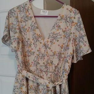 Floral dress worn once!